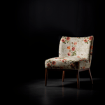 0076 Printed Linen Fabric