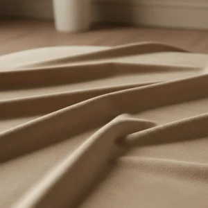 قماش جلد مقلوب بيج