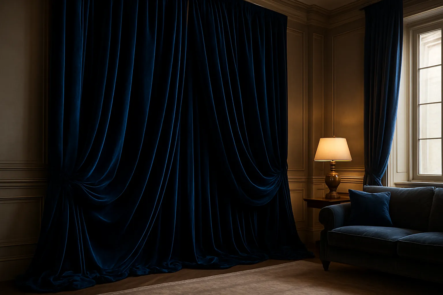 Velvet Curtain Fabric