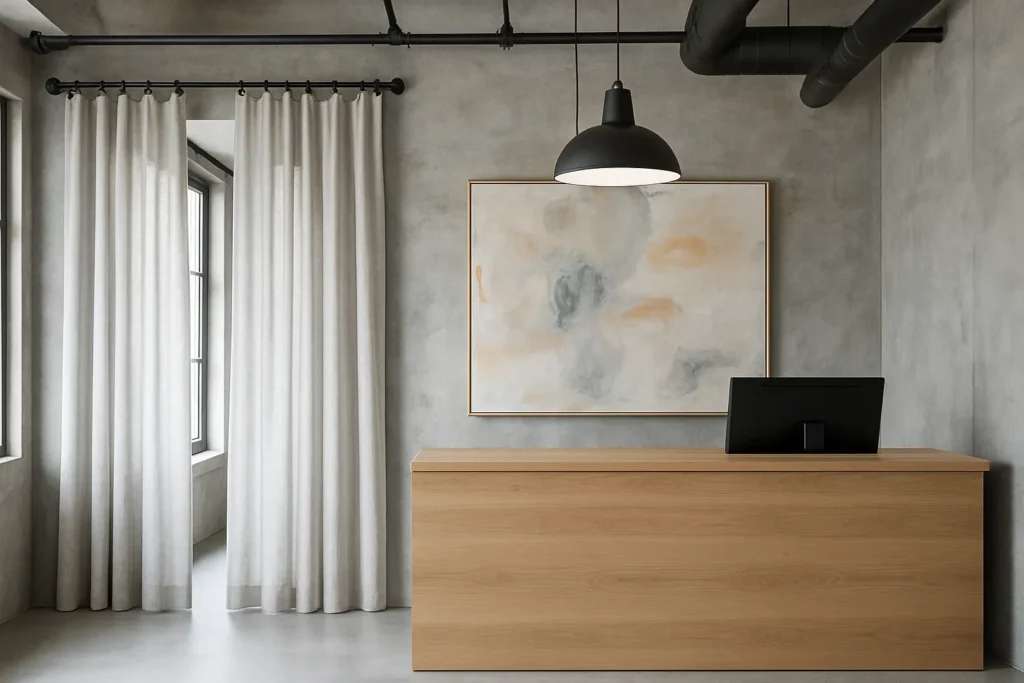 اشكال ستائر مودرن للريسبشن