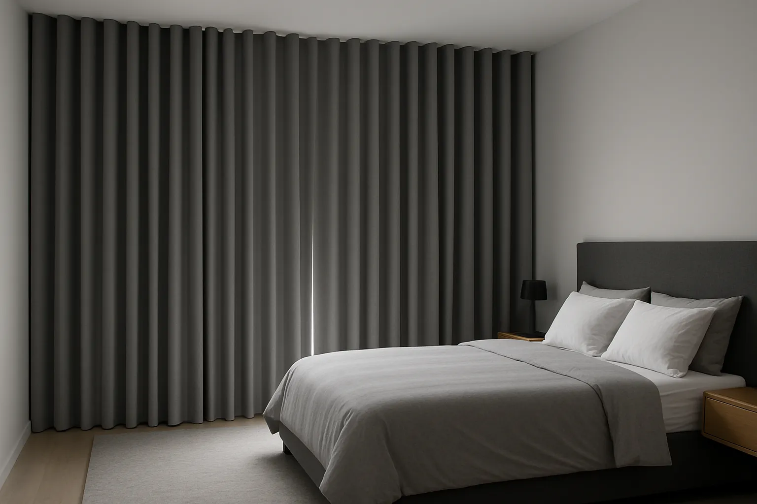 ستائر ويفي بلاك اوت